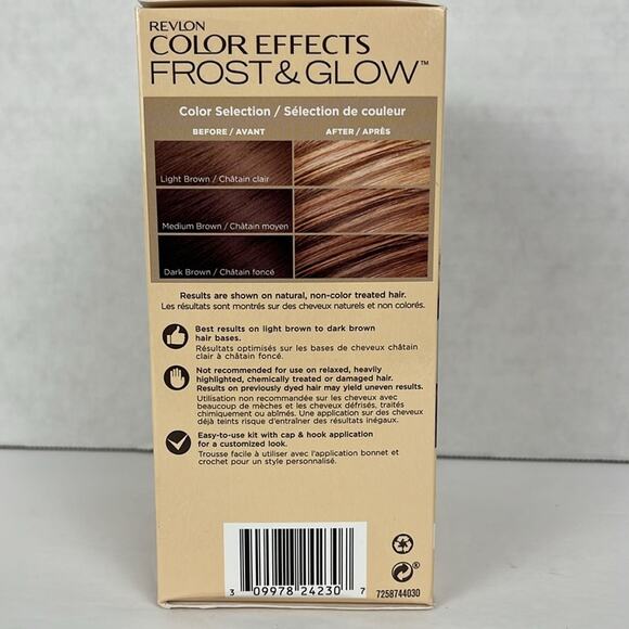 Revlon Color Effects Hair Color Frost and Glow Highlighting Kit - Honey - Picture 5 of 8
